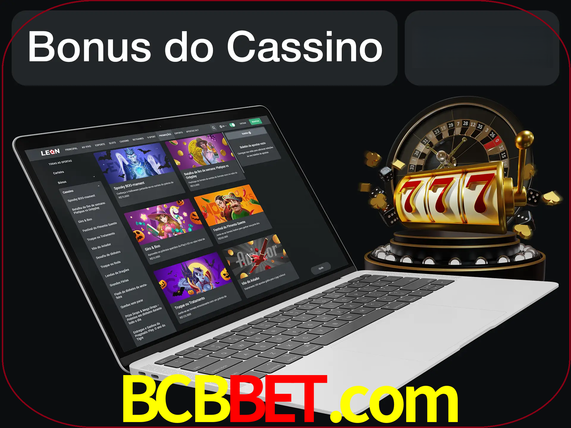 Use o bônus do cassino para começar melhor.
